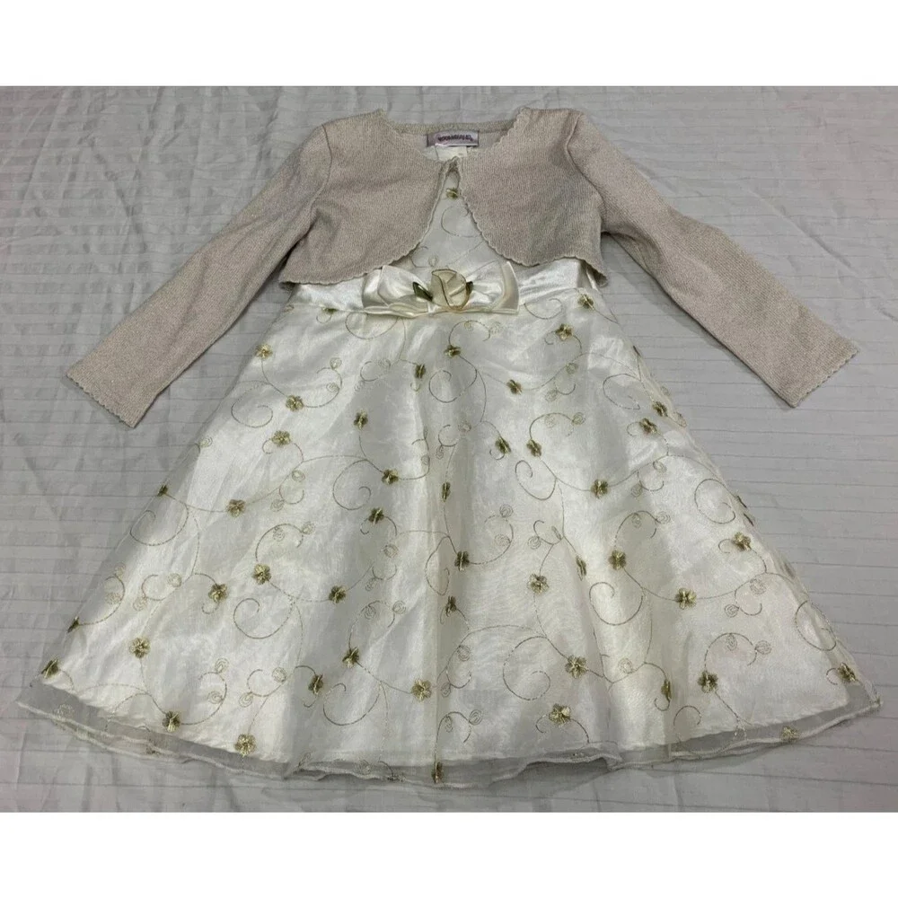 YOUNGLAND GIRLS DRESS 2 PIECE SIZE 3T